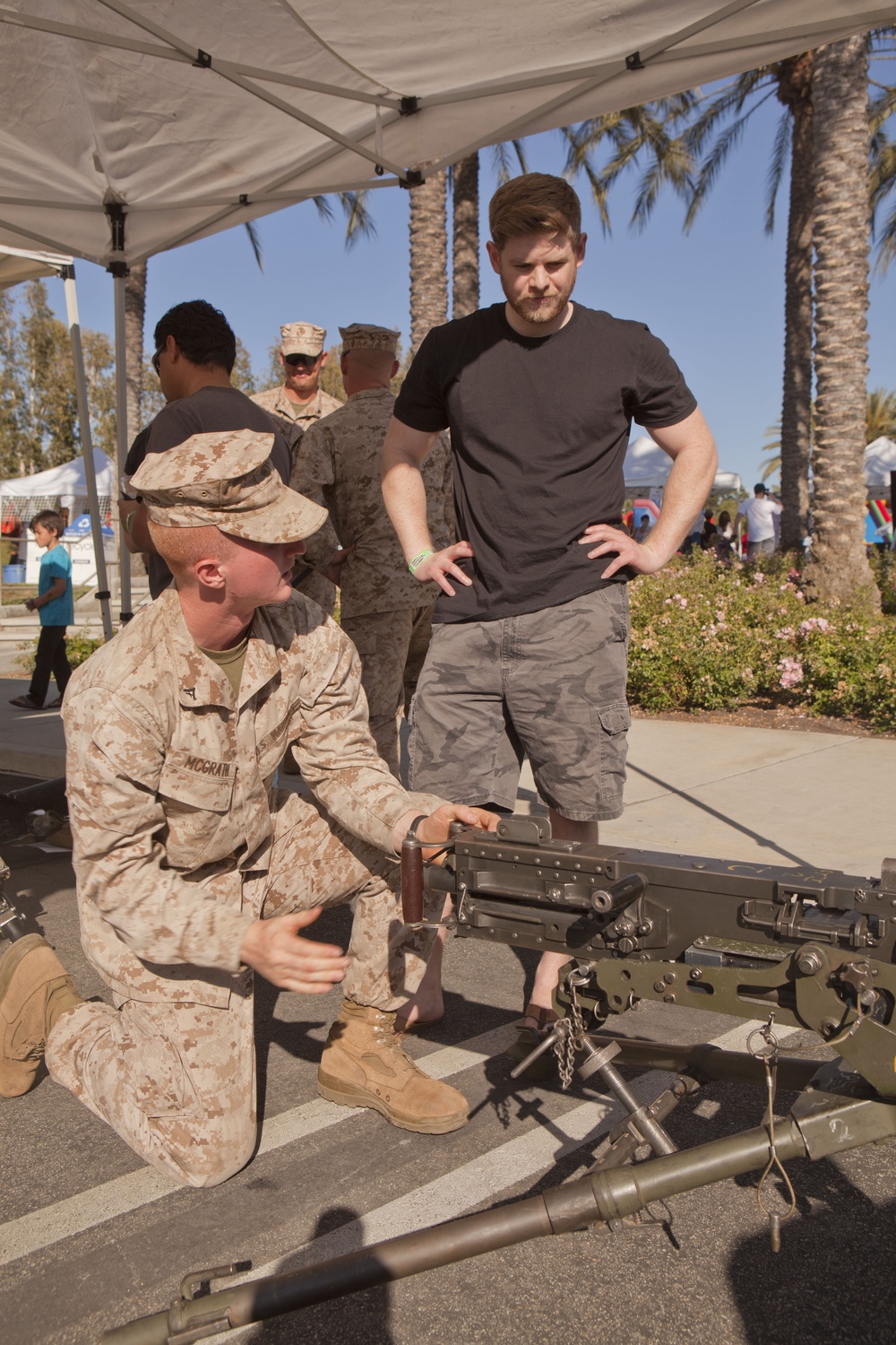 Rancho Santa Margarita comes together with the Marines of 2nd Battalion, 5th Marine Regiment