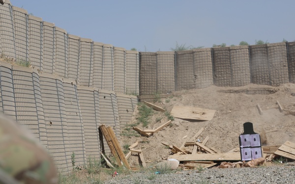 Weapons training at Khair Kot Garrison