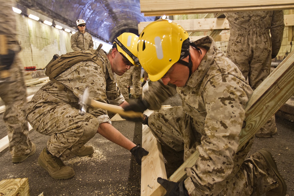 22nd MEU CBRN Marines secure rescue certifications