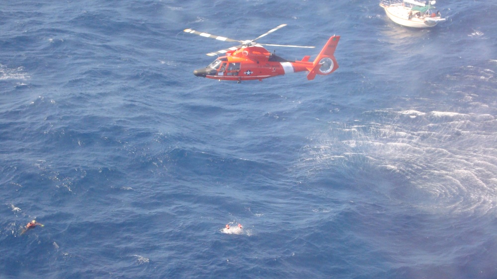 Coast Guard rescues 4 sailors during Tropical Storm Andrea