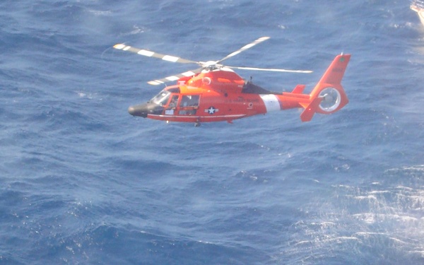 Coast Guard rescues 4 sailors during Tropical Storm Andrea