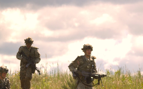 Saber Strike 2013: Infantry tactics