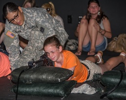 Children of Georgia experience the life of a Spartan medic