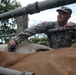 Joint Task Force Jaguar veterinarians administer vaccines