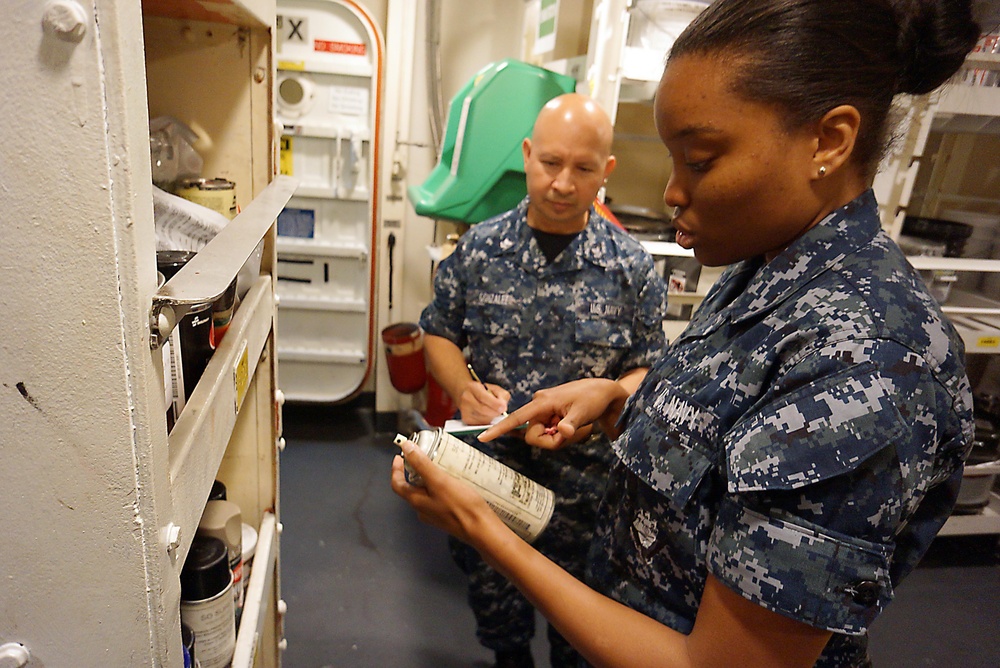 Reserve sailors make an impact aboard USS Russell