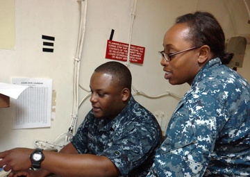 Reserve sailors make an impact aboard USS Russell