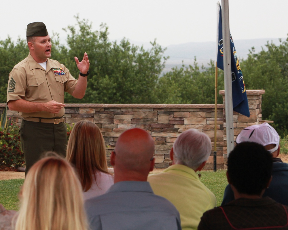 CLB-5 says farewell to company gunnery sergeant