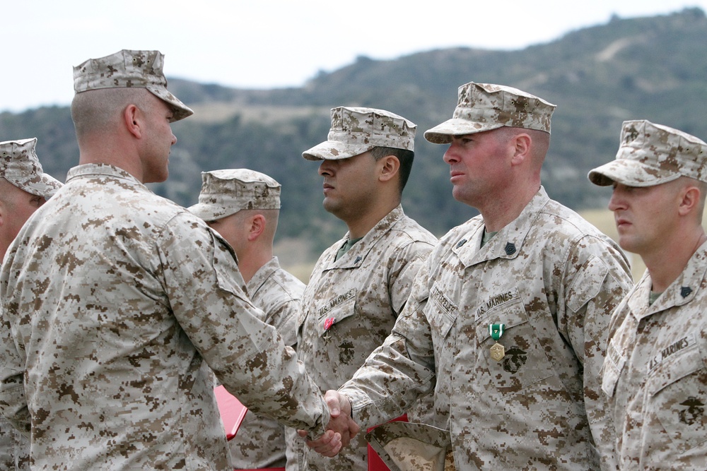 Marines awarded for actions in Afghanistan