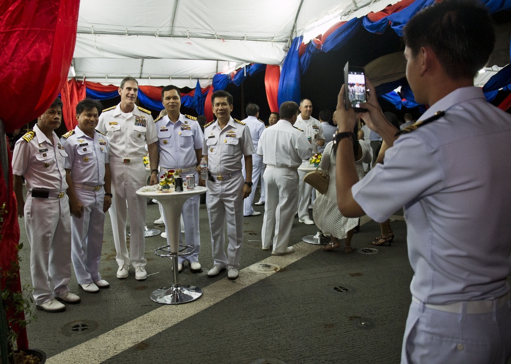 USS Tortuga activity during CARAT 2013