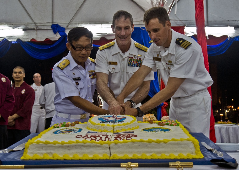 USS Tortuga activity during CARAT 2013