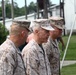 Commandant visits Camp Johnson
