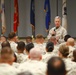 Commandant visits Camp Johnson