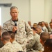 Commandant visits Camp Johnson