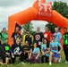 Team pose before 200-mile relay race