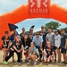 85th run team photo pose at 200-mile relay finish line