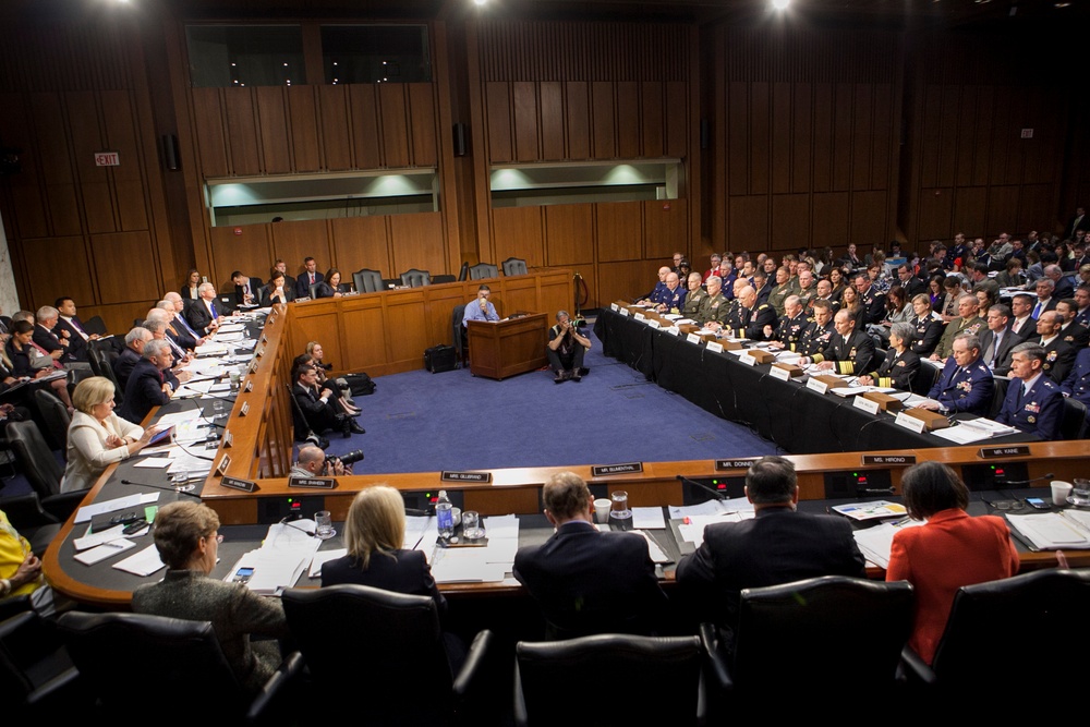 US Senate Arms Services Committee hearing