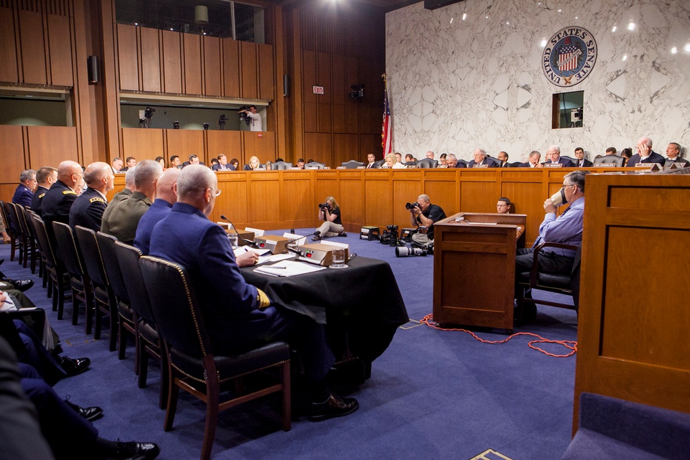 US Senate Arms Services Committee hearing