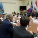 Hagel at NATO headquarters in Brussels