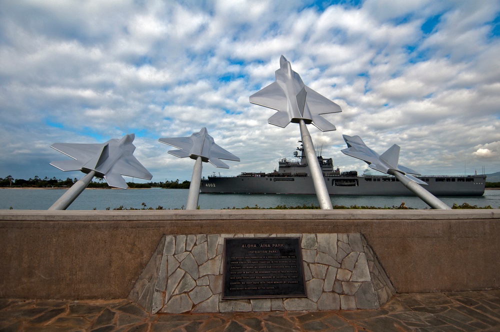 JMSDF ships depart for San Diego