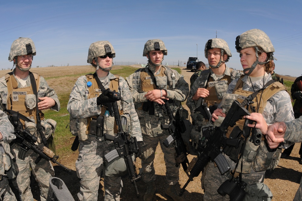 Exercise at Minot Air Force Base