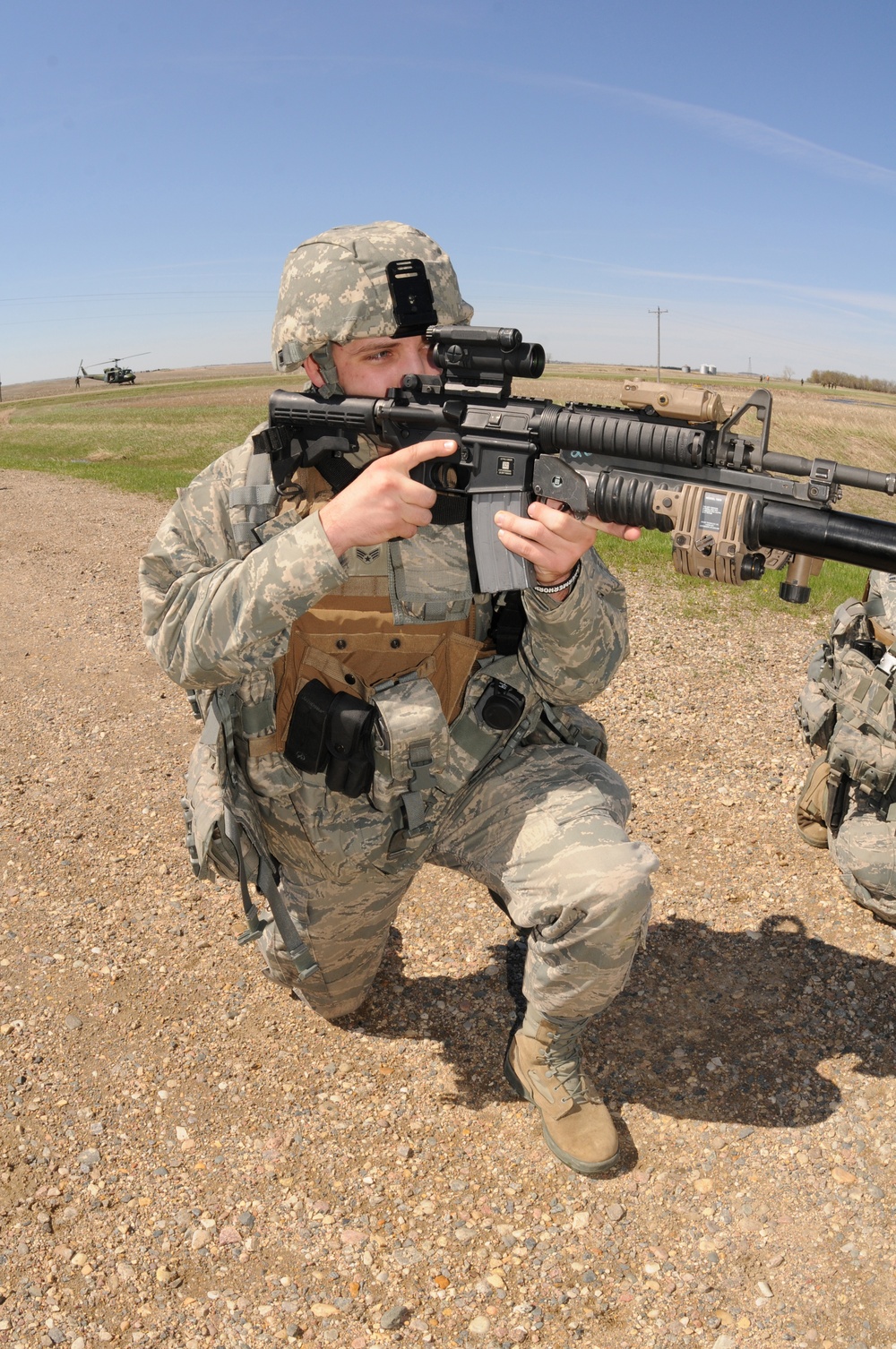 Exercise at Minot Air Force Base