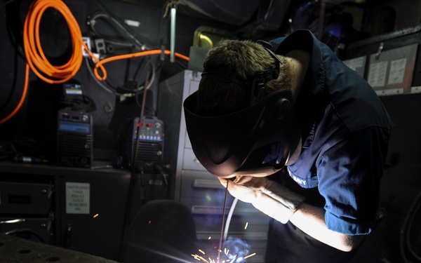 Nimitz sailors at work