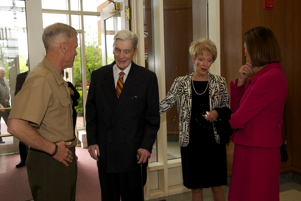 John Warner Center for Advanced Military Studies ceremony