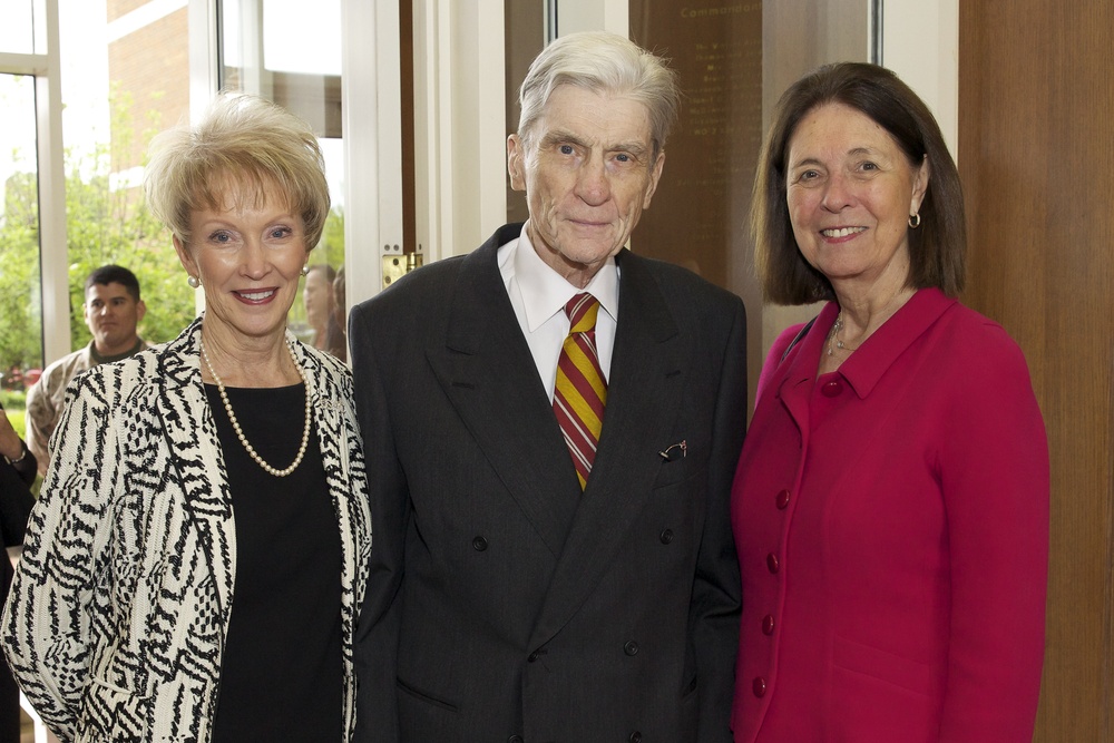 John Warner Center for Advanced Military Studies ceremony