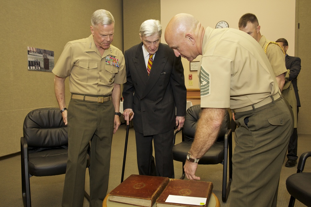 John Warner Center for Advanced Military Studies ceremony