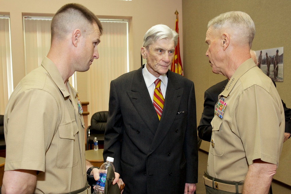 John Warner Center for Advanced Military Studies ceremony