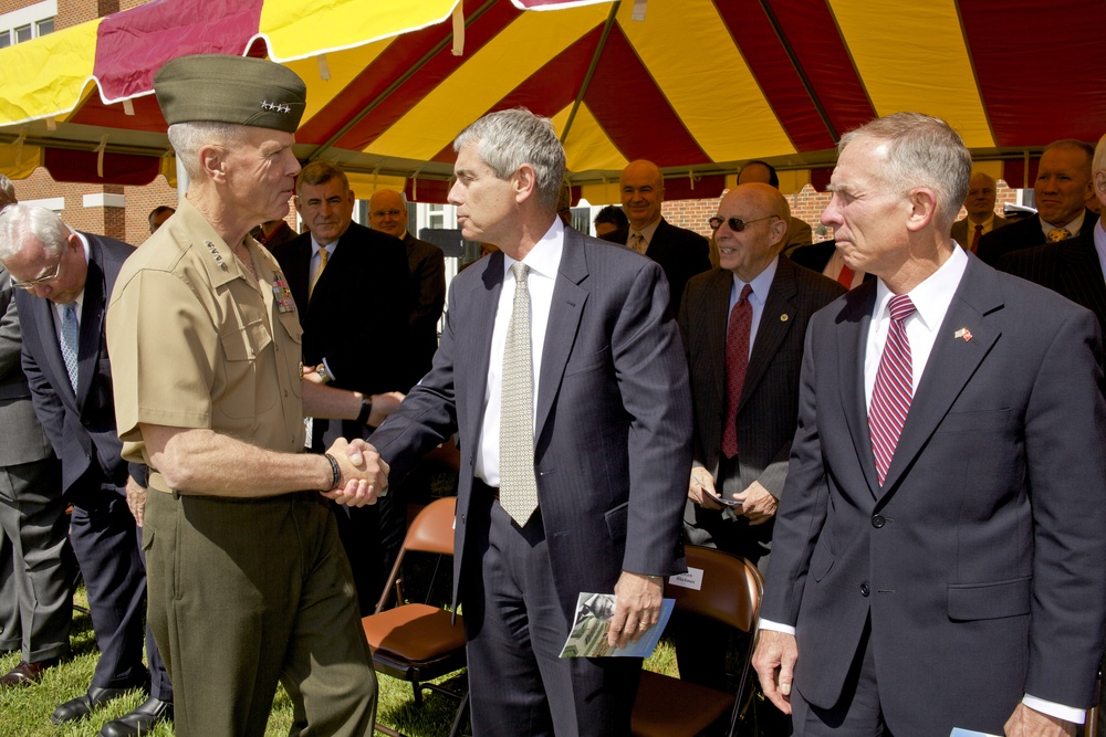 John Warner Center for Advanced Military Studies ceremony