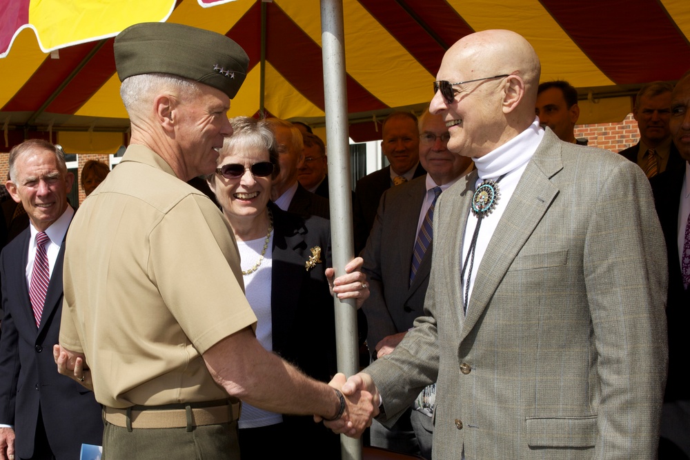 John Warner Center for Advanced Military Studies ceremony