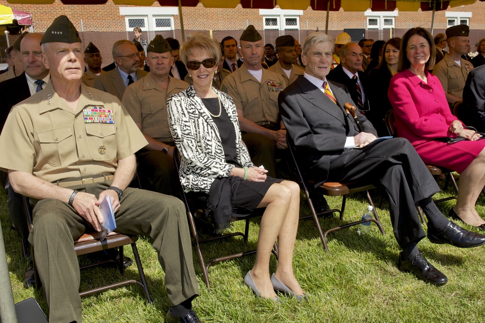 John Warner Center for Advanced Military Studies ceremony