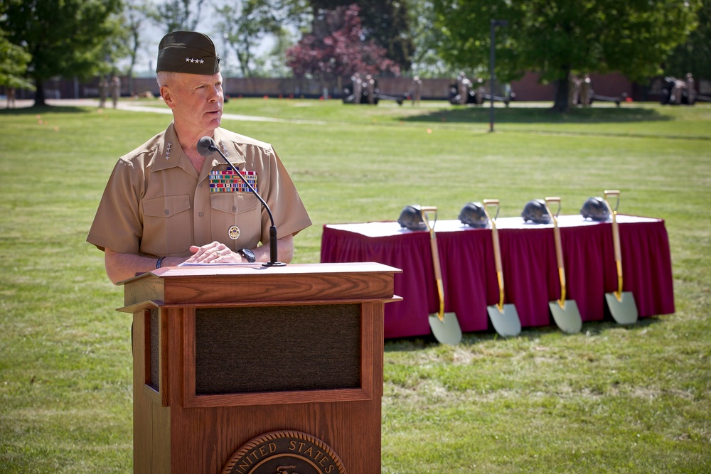 John Warner Center for Advanced Military Studies ceremony