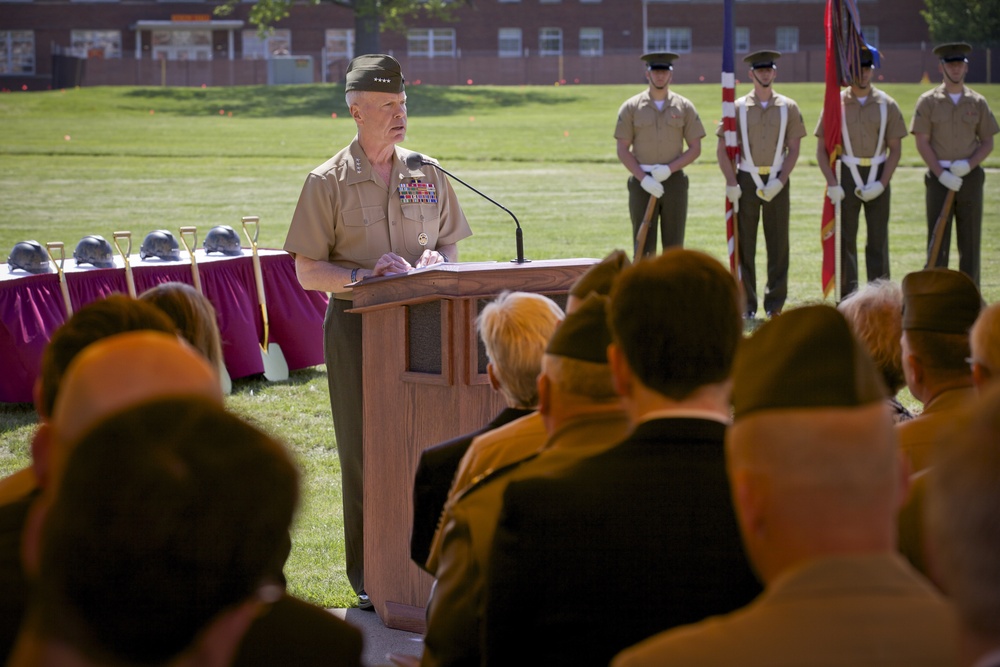John Warner Center for Advanced Military Studies ceremony