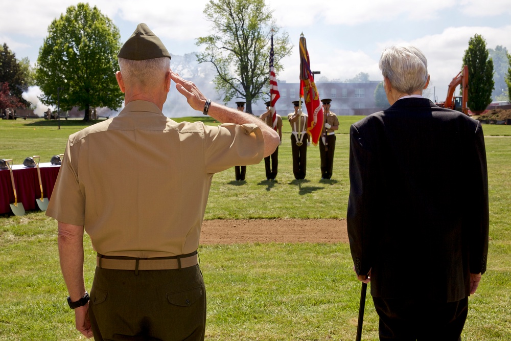 John Warner Center for Advanced Military Studies ceremony