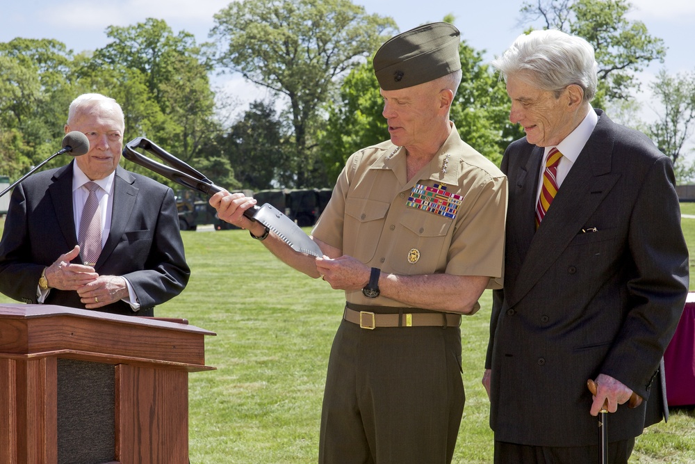 John Warner Center for Advanced Military Studies ceremony