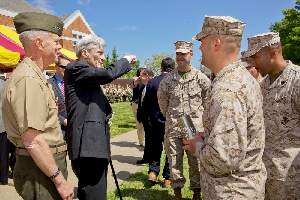 John Warner Center for Advanced Military Studies ceremony