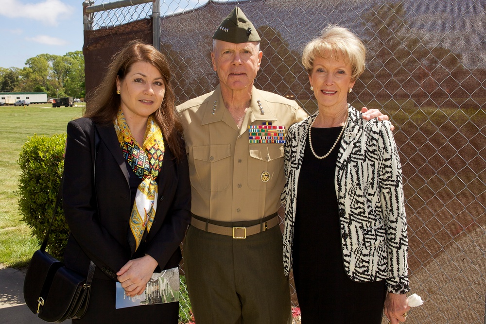 John Warner Center for Advanced Military Studies ceremony