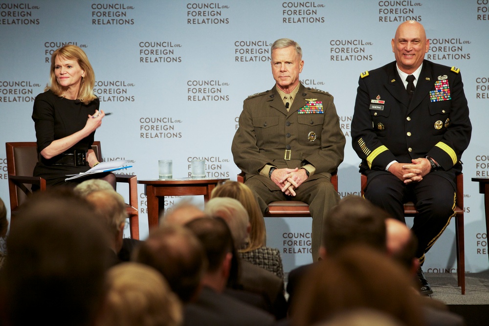 Joint Chiefs' address to the Council on Foreign Relations