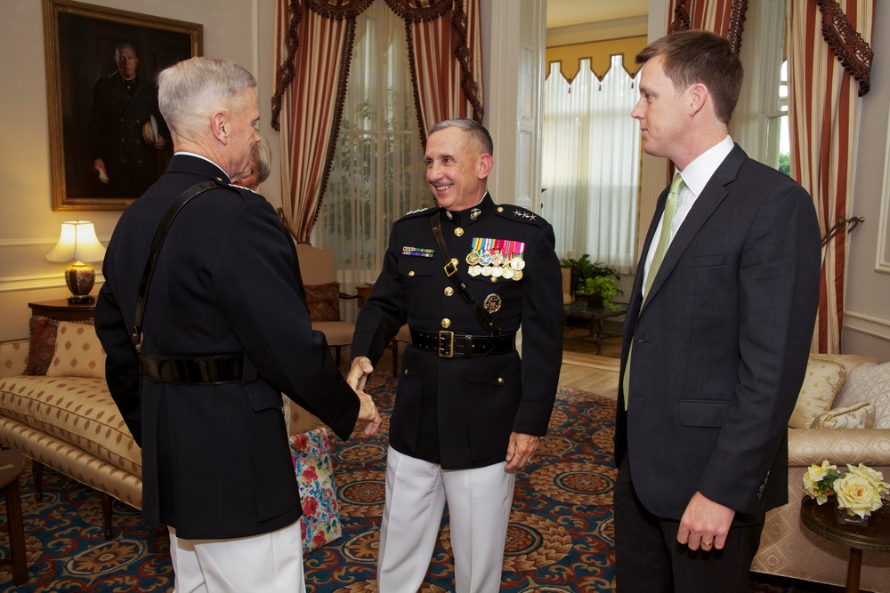 Gen. Flynn's retirement ceremony