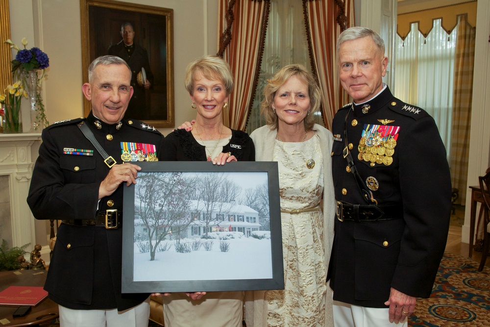 Gen. Flynn's retirement ceremony