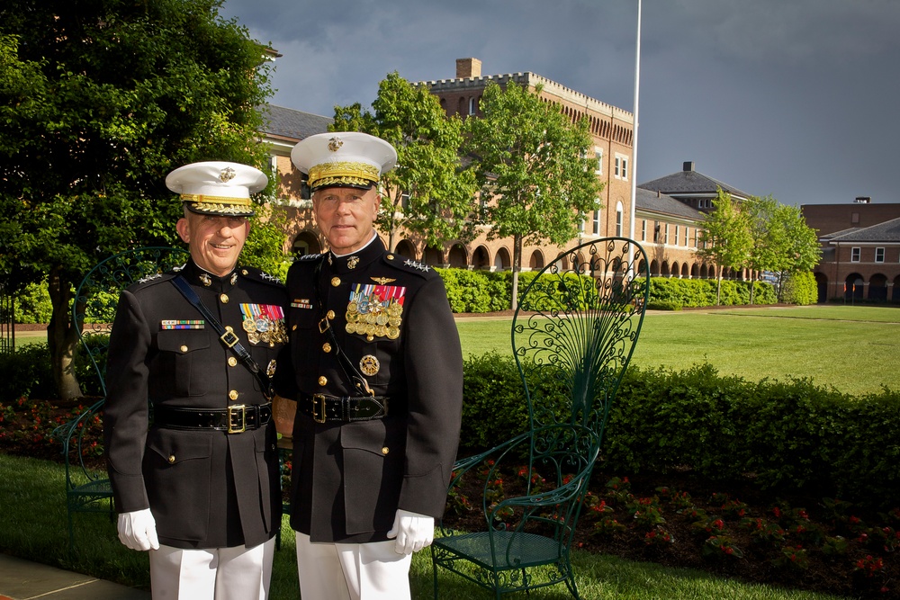 Gen. Flynn's retirement ceremony