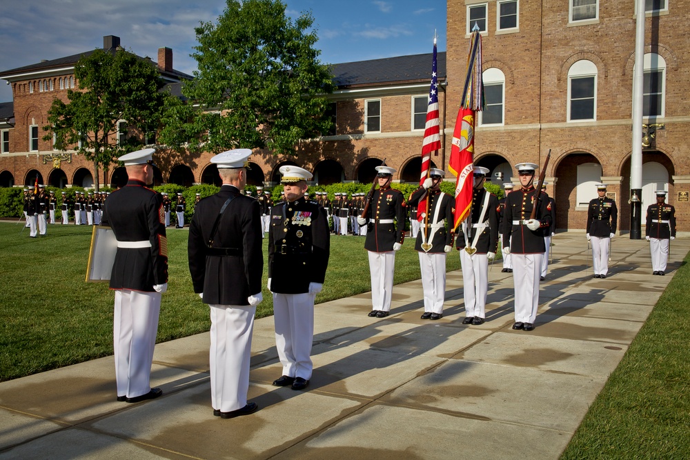 Gen. Flynn's retirement ceremony