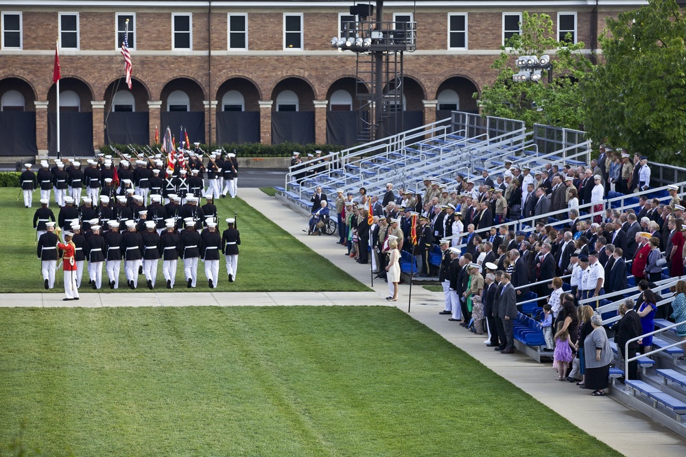 Gen. Flynn's retirement ceremony