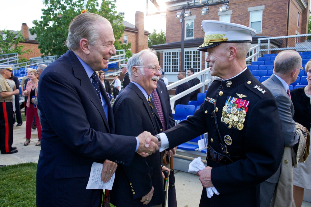 Gen. Flynn's retirement ceremony