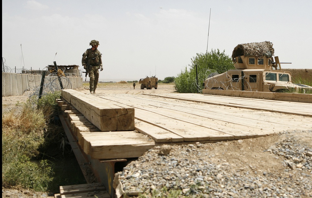 Security Forces Assistance ends for Afghan Army tolais in Helmand province; engineer tolai stands on their own