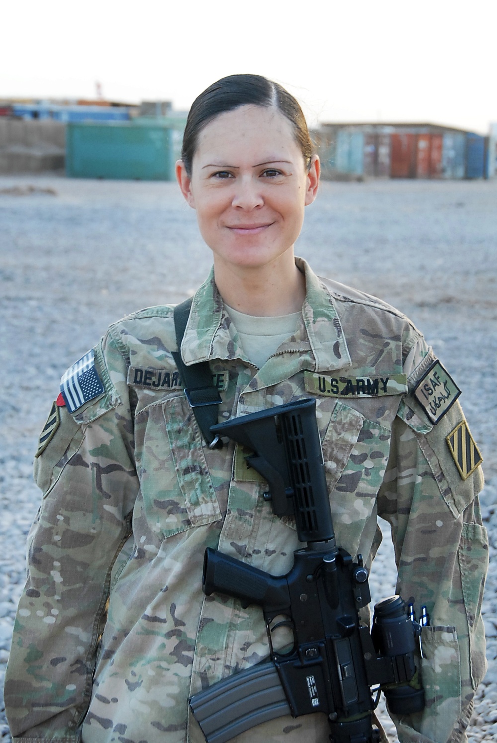 Soldier sends love from Afghanistan on Father’s Day