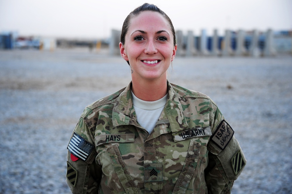 Soldier sends love from Afghanistan on Father’s Day