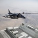 AV-8B Harriers with Marine Attack Squadron 311 Conduct a Refueling Mission